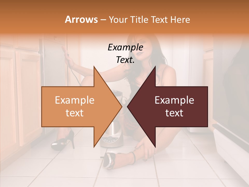 Naughty Ruffles Retro PowerPoint Template