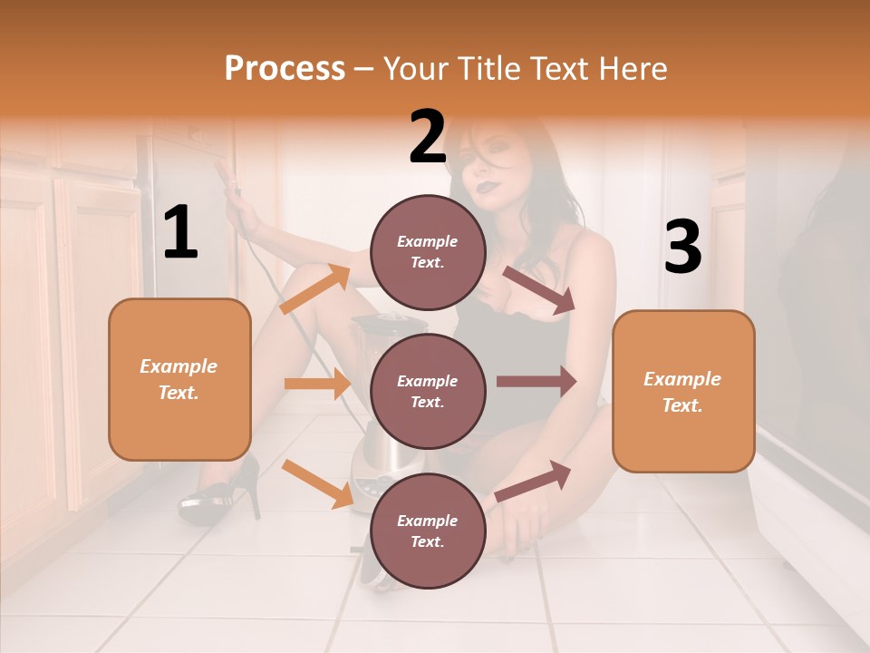 Naughty Ruffles Retro PowerPoint Template