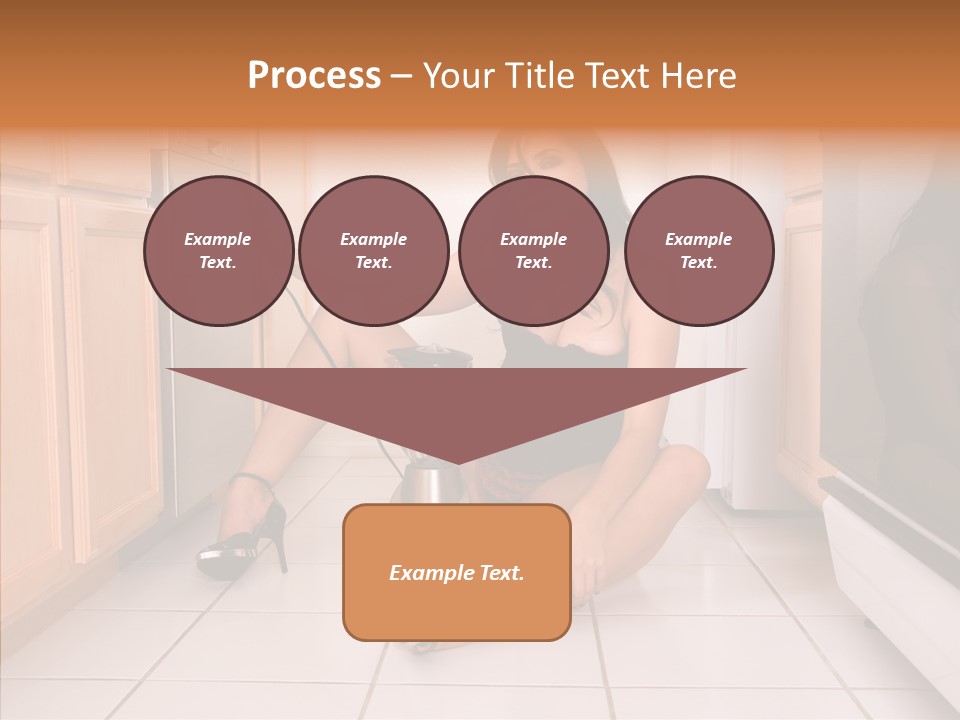 Naughty Ruffles Retro PowerPoint Template