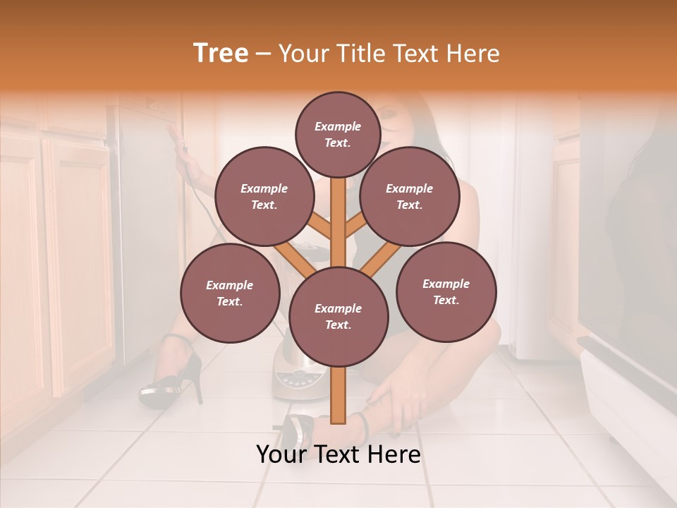 Naughty Ruffles Retro PowerPoint Template