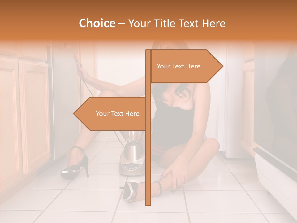 Naughty Ruffles Retro PowerPoint Template