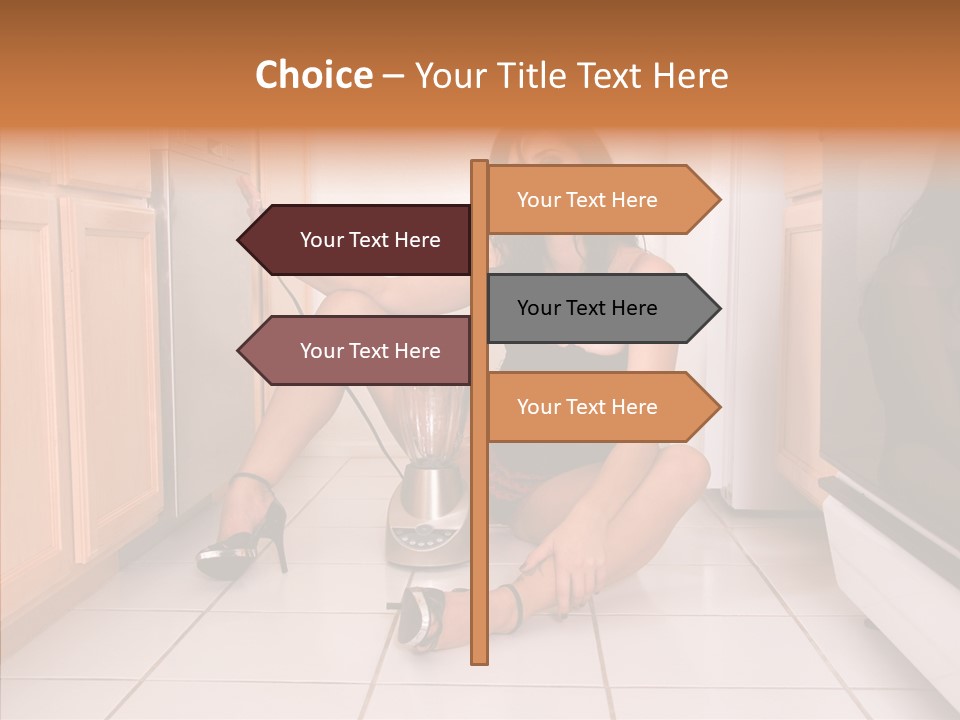 Naughty Ruffles Retro PowerPoint Template