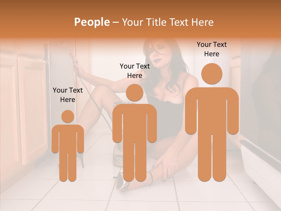 Naughty Ruffles Retro PowerPoint Template