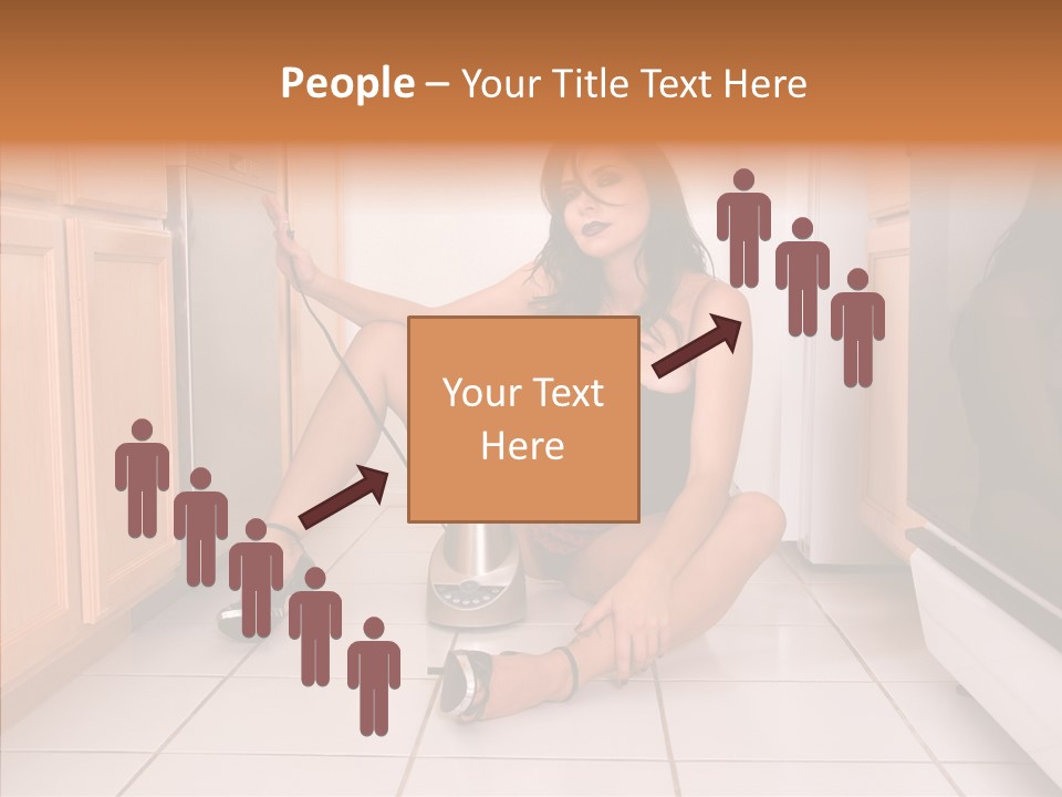 Naughty Ruffles Retro PowerPoint Template