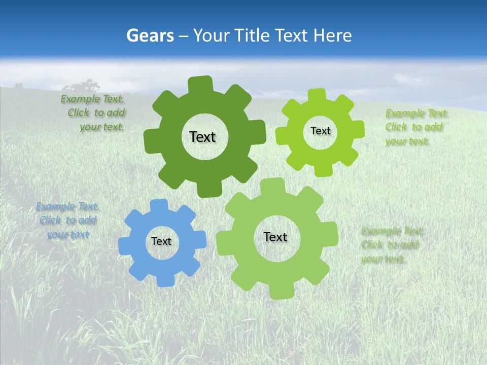 Outdoor Scenic Environment PowerPoint Template