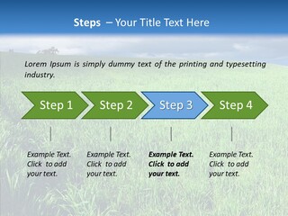 Outdoor Scenic Environment PowerPoint Template