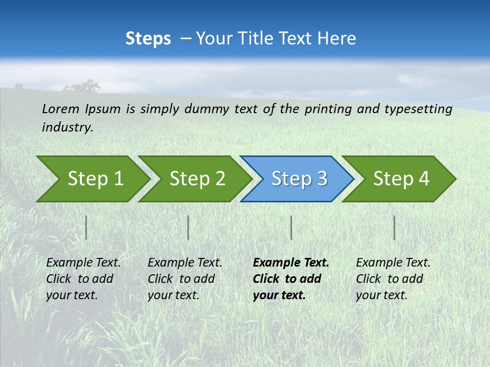 Outdoor Scenic Environment PowerPoint Template