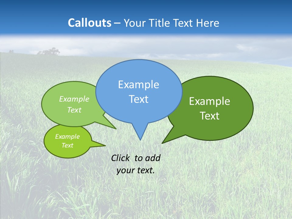 Outdoor Scenic Environment PowerPoint Template