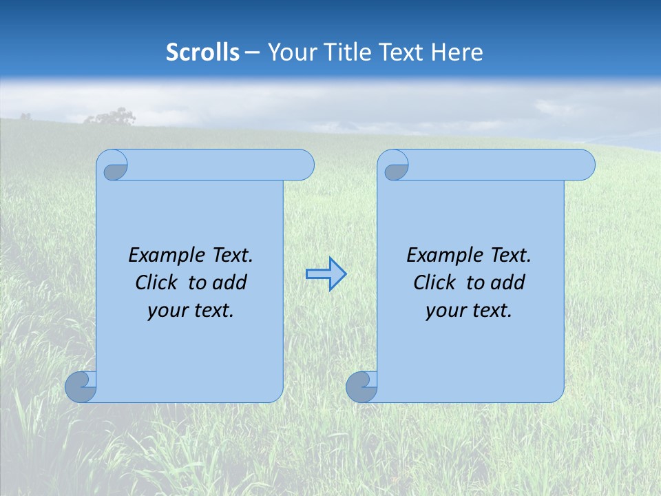 Outdoor Scenic Environment PowerPoint Template
