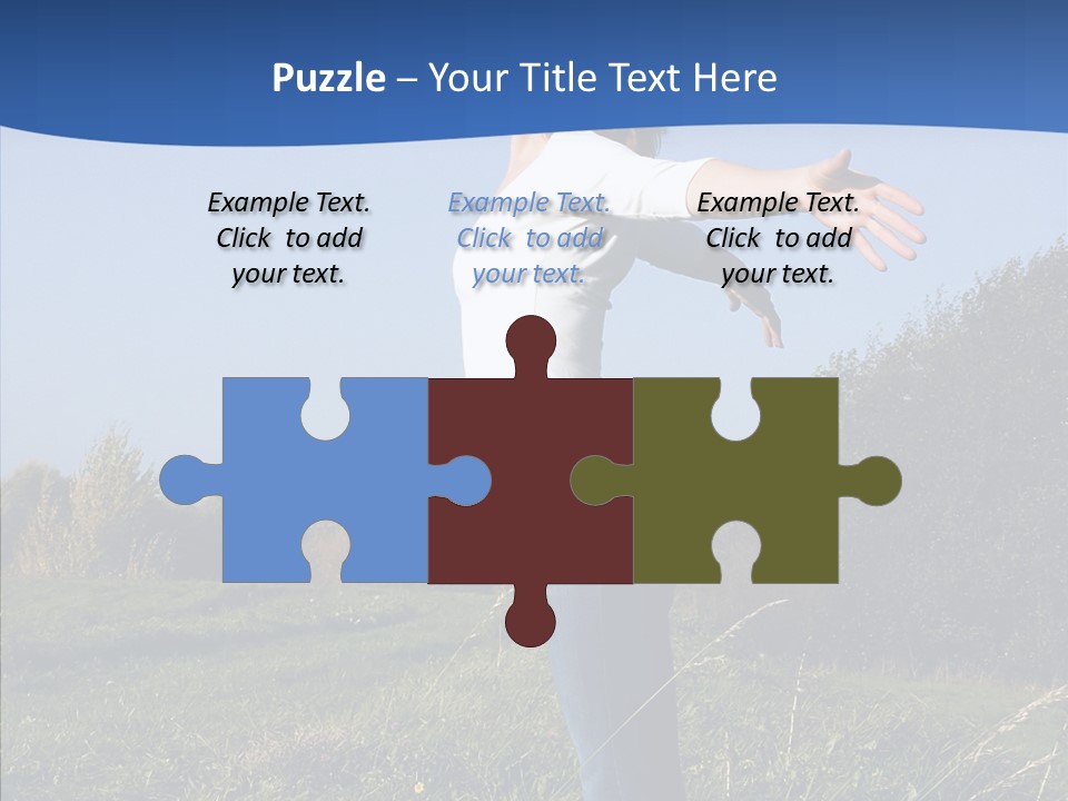 Females Close Up Child PowerPoint Template