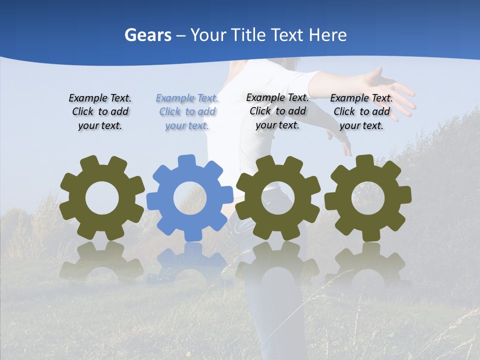 Females Close Up Child PowerPoint Template