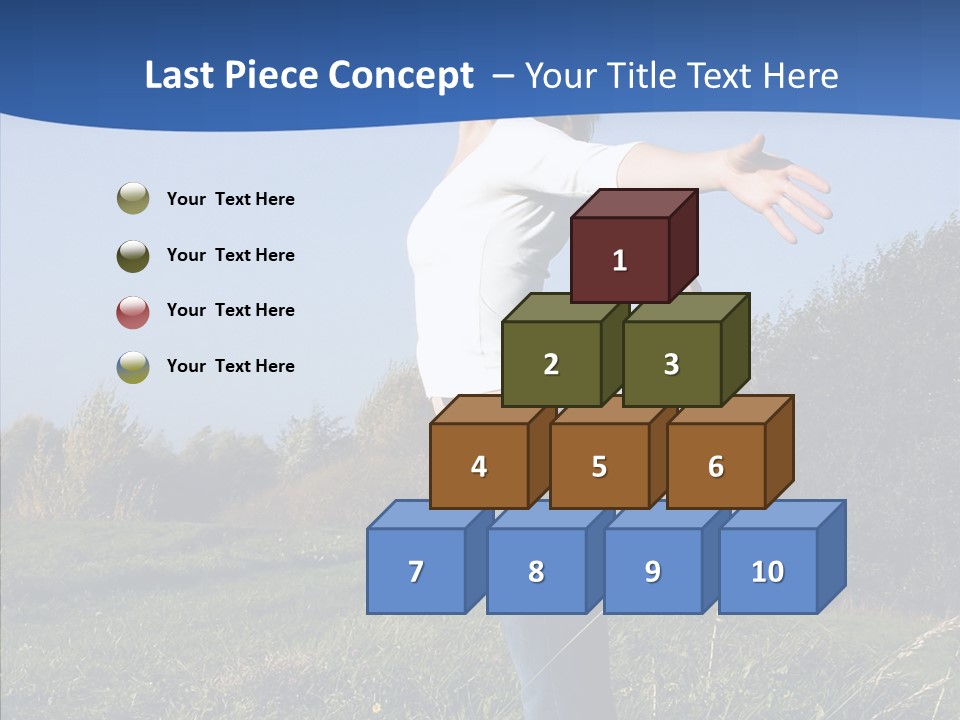 Females Close Up Child PowerPoint Template