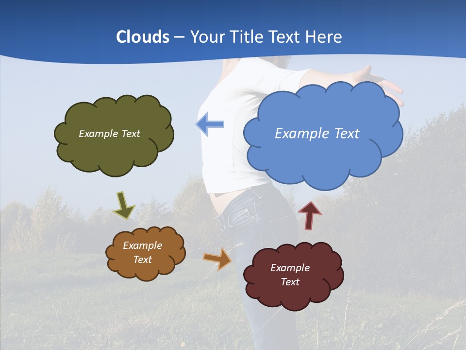 Females Close Up Child PowerPoint Template