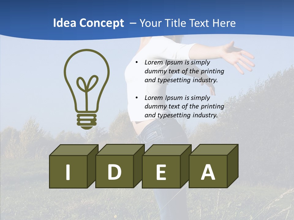 Females Close Up Child PowerPoint Template