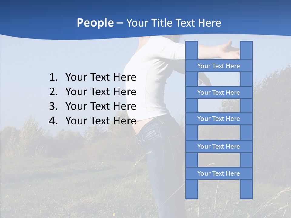 Females Close Up Child PowerPoint Template