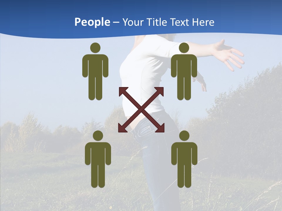 Females Close Up Child PowerPoint Template