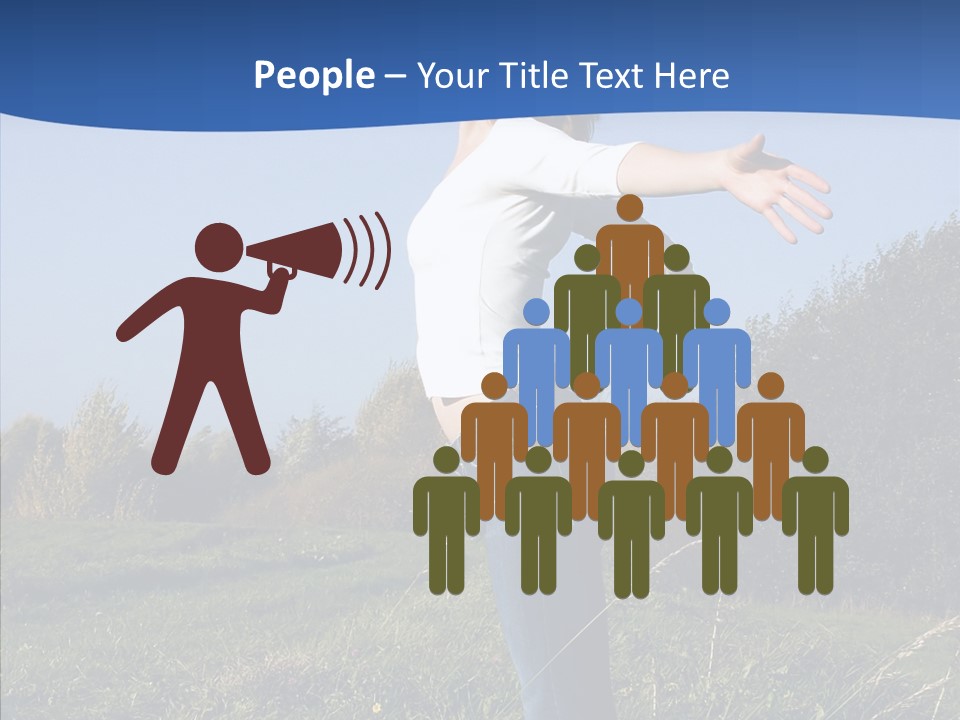 Females Close Up Child PowerPoint Template