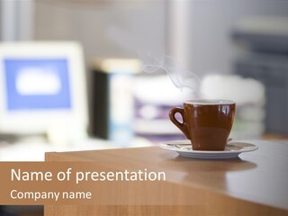 Corporate Communication People PowerPoint Template
