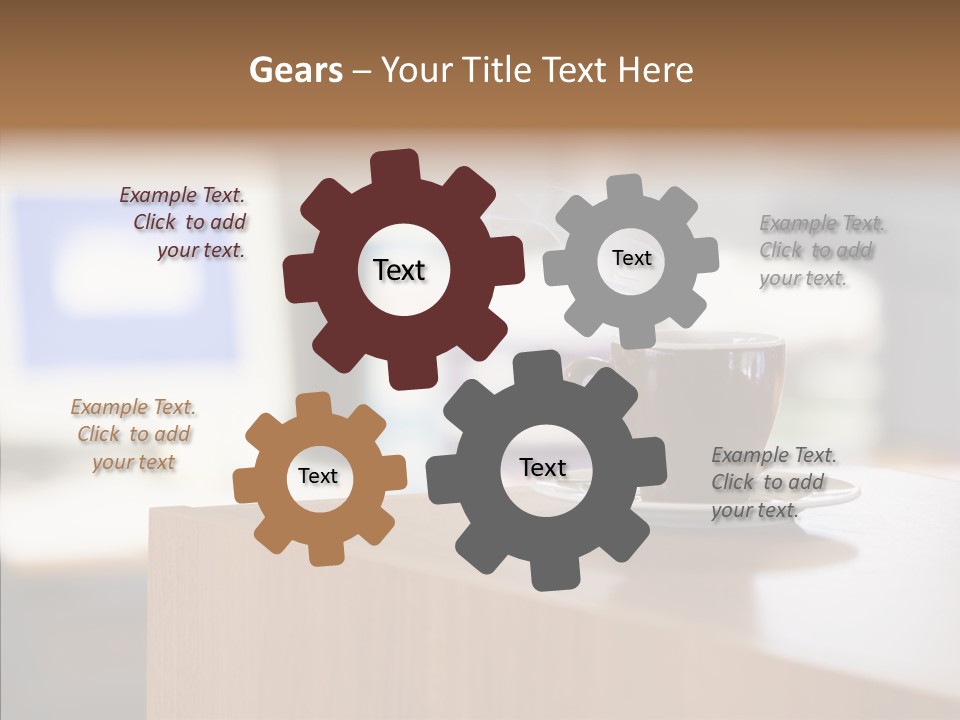 Corporate Communication People PowerPoint Template