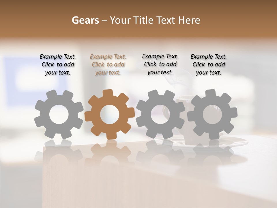 Corporate Communication People PowerPoint Template