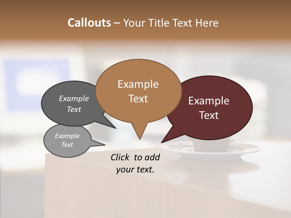 Corporate Communication People PowerPoint Template