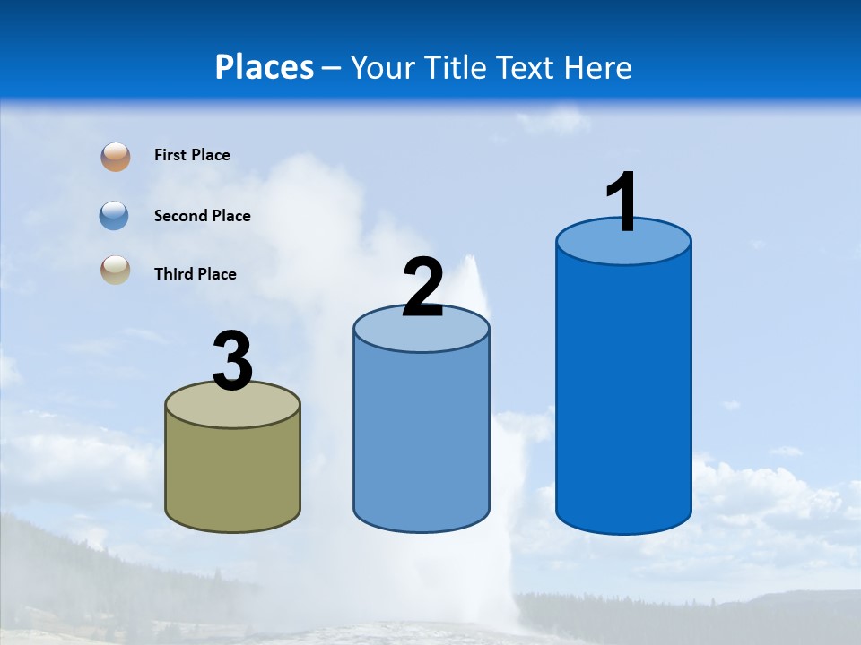 Spring Water Old PowerPoint Template