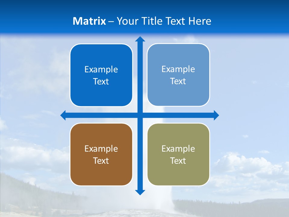 Spring Water Old PowerPoint Template