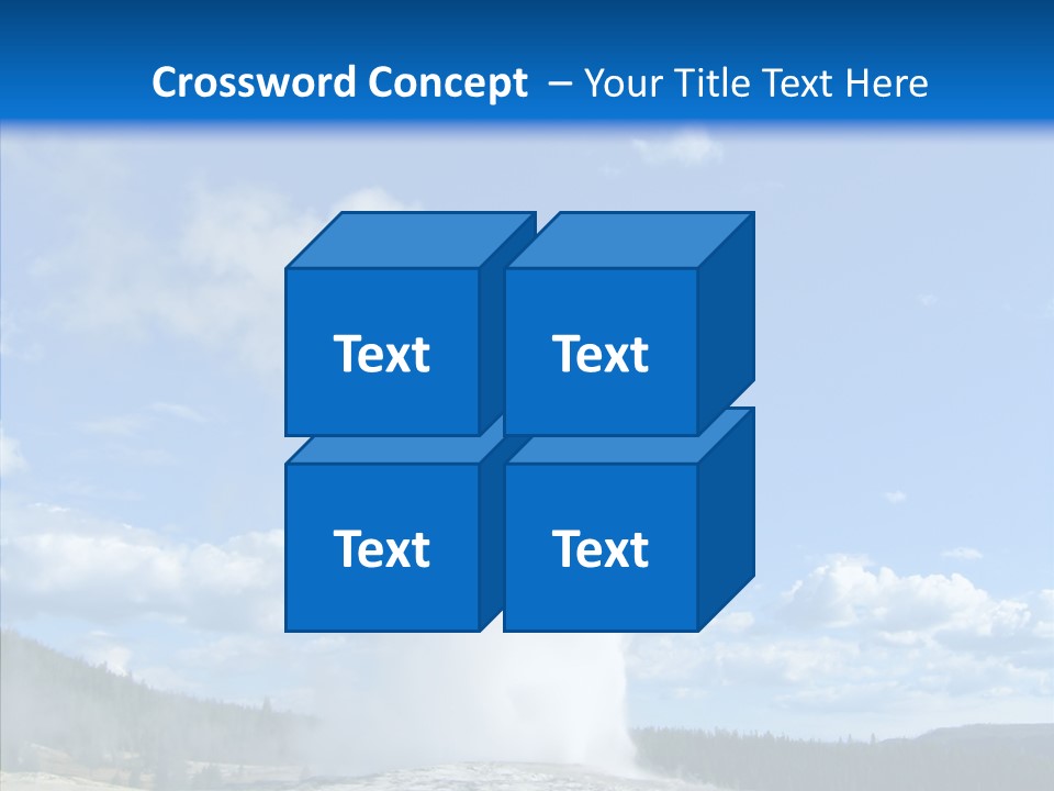 Spring Water Old PowerPoint Template