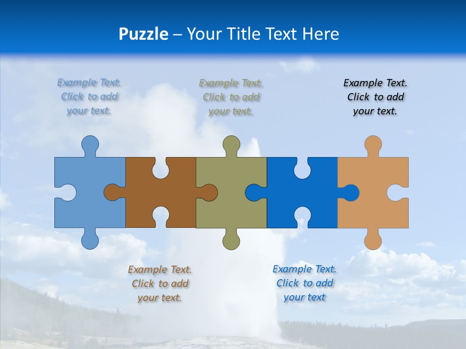 Spring Water Old PowerPoint Template