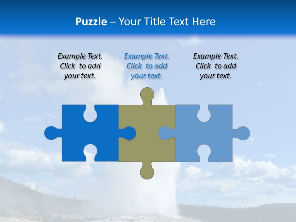 Spring Water Old PowerPoint Template