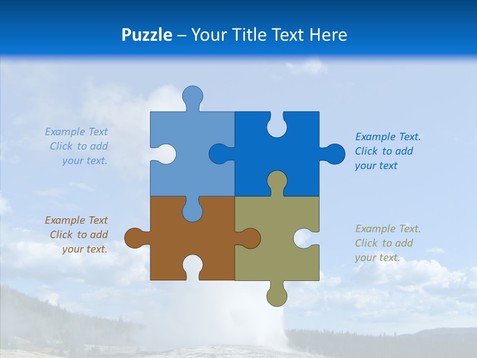 Spring Water Old PowerPoint Template