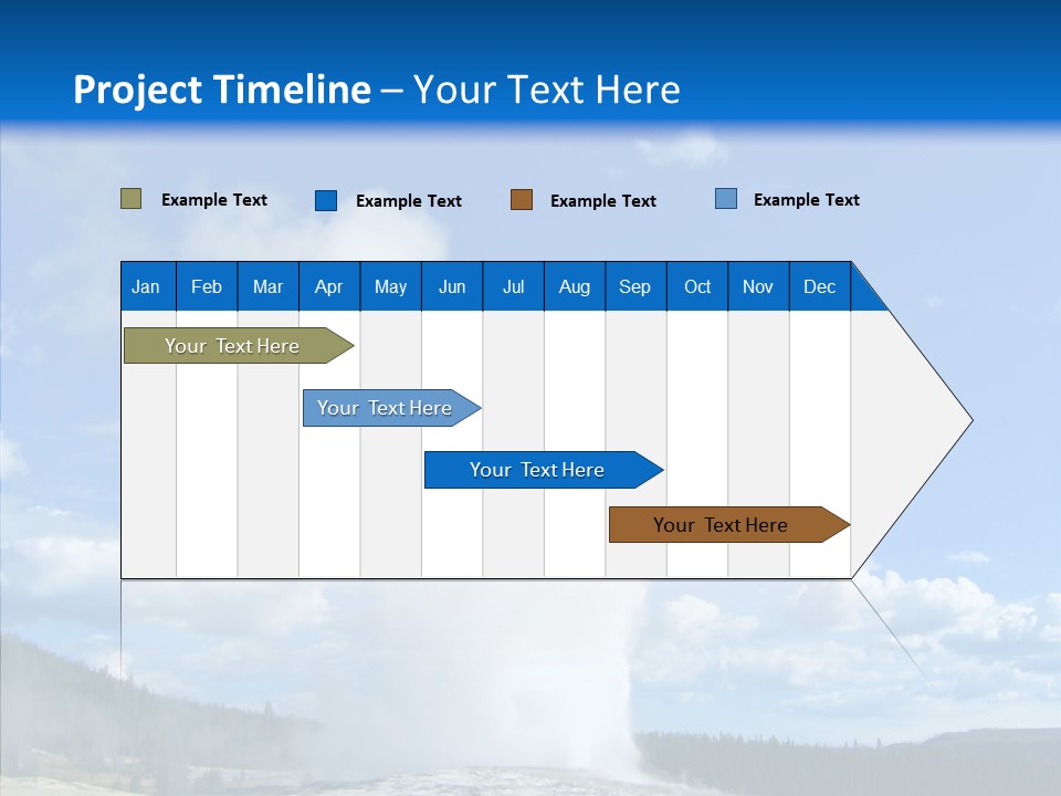 Spring Water Old PowerPoint Template