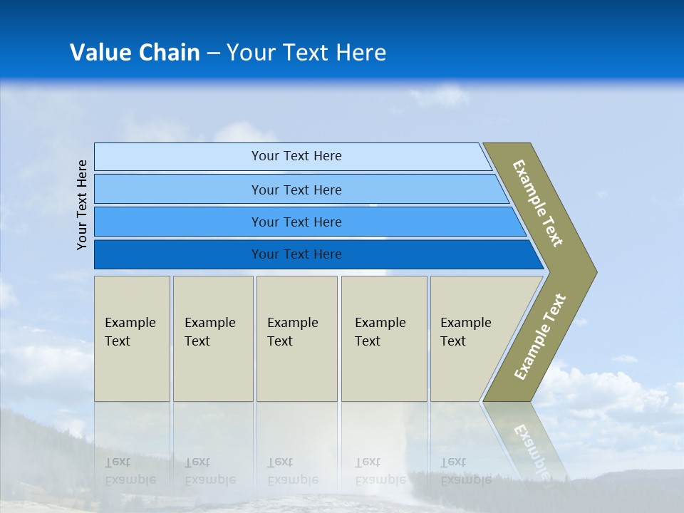 Spring Water Old PowerPoint Template