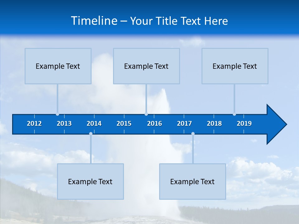 Spring Water Old PowerPoint Template