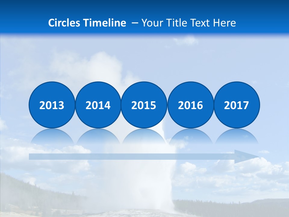 Spring Water Old PowerPoint Template