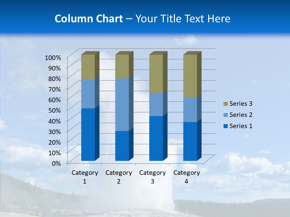 Spring Water Old PowerPoint Template