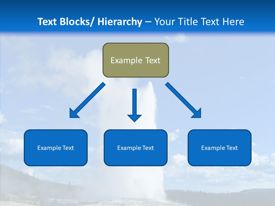 Spring Water Old PowerPoint Template