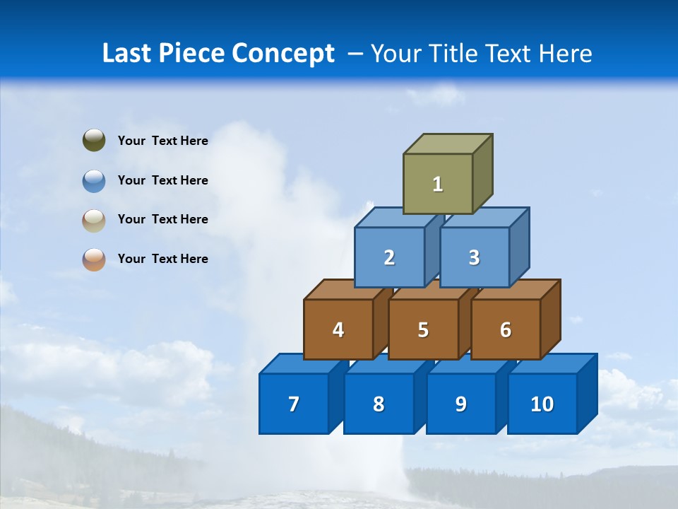 Spring Water Old PowerPoint Template