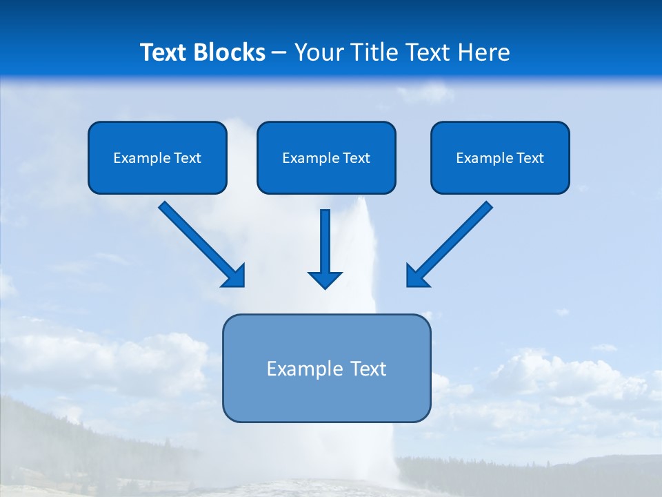 Spring Water Old PowerPoint Template