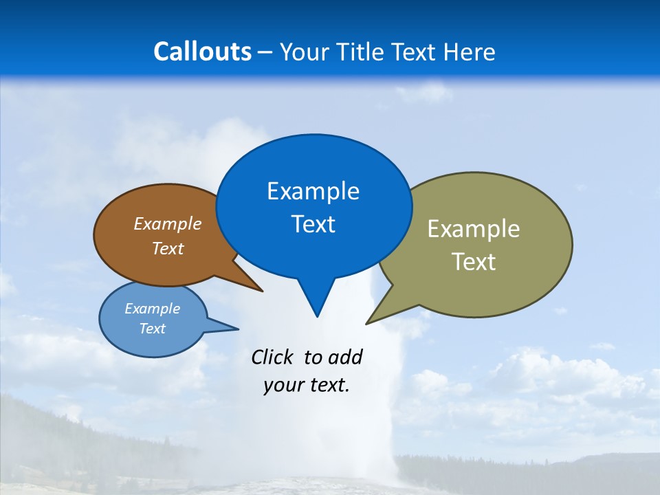 Spring Water Old PowerPoint Template