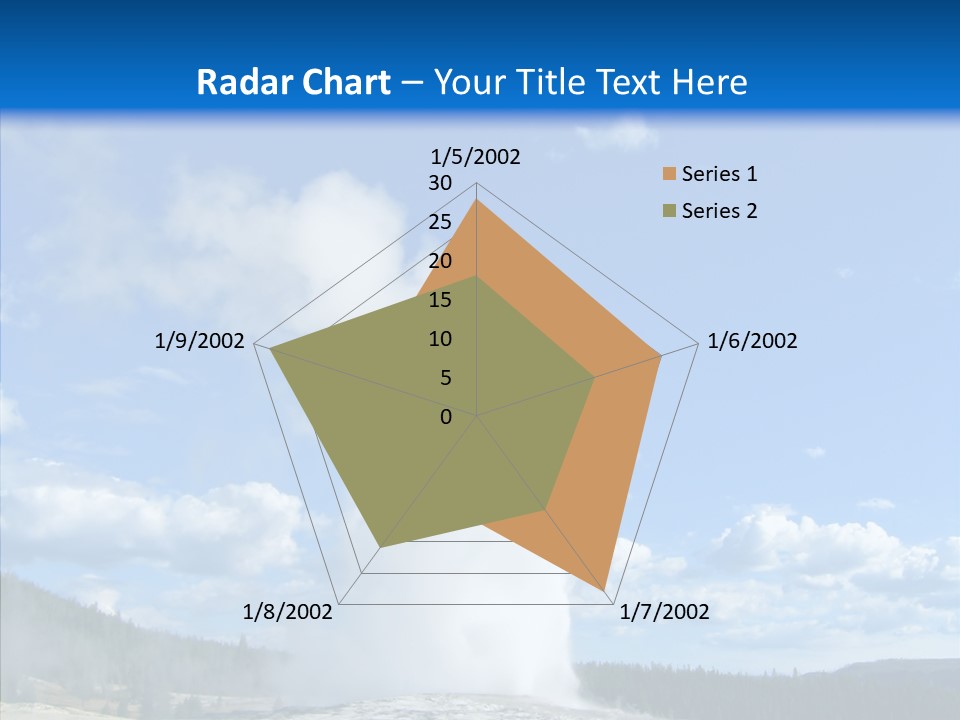 Spring Water Old PowerPoint Template