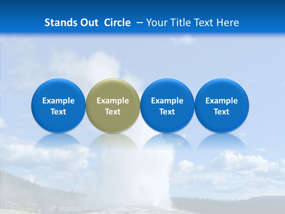 Spring Water Old PowerPoint Template