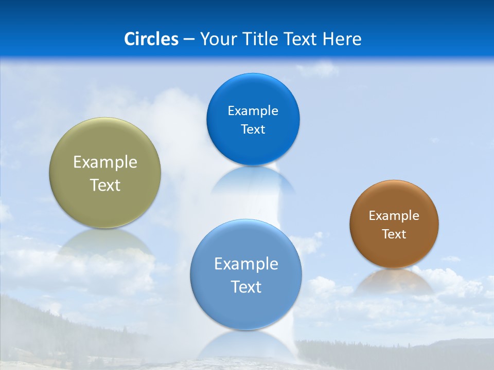 Spring Water Old PowerPoint Template