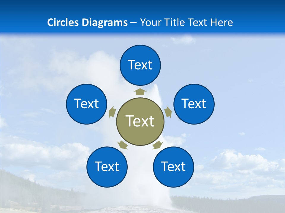 Spring Water Old PowerPoint Template