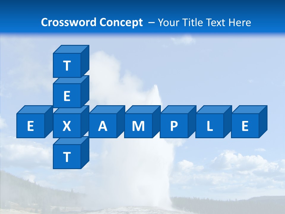 Spring Water Old PowerPoint Template