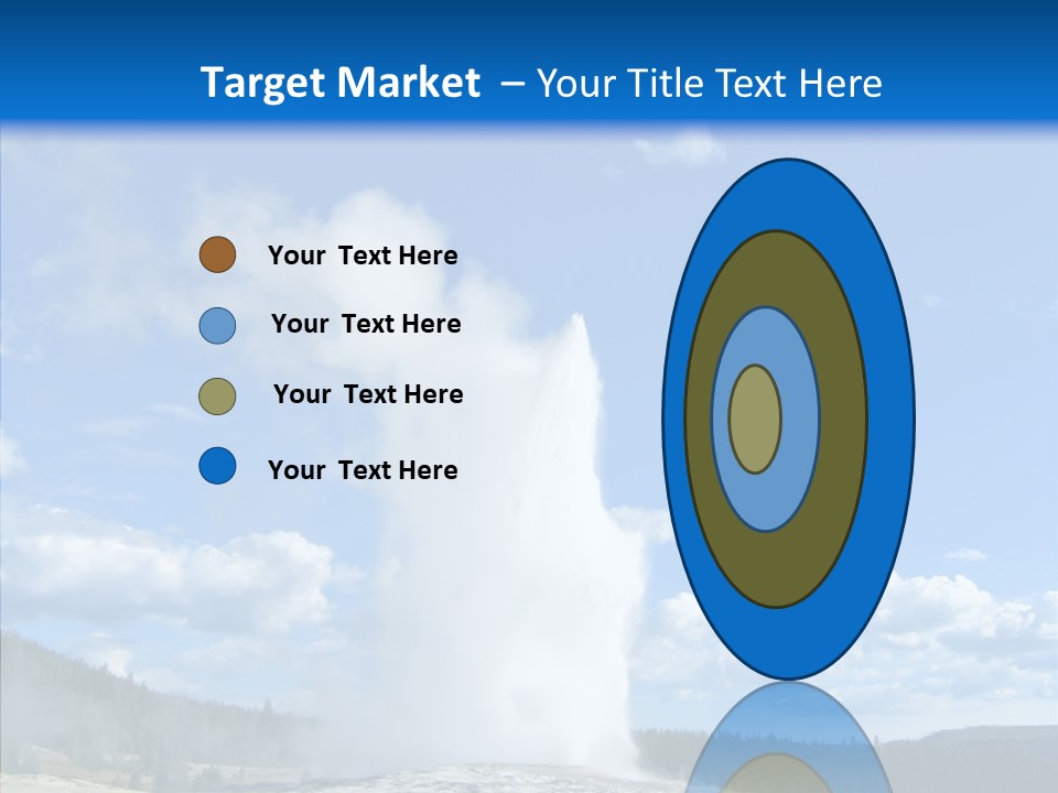 Spring Water Old PowerPoint Template