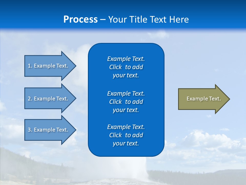 Spring Water Old PowerPoint Template