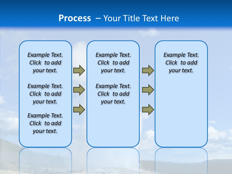 Spring Water Old PowerPoint Template