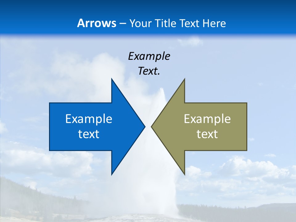 Spring Water Old PowerPoint Template