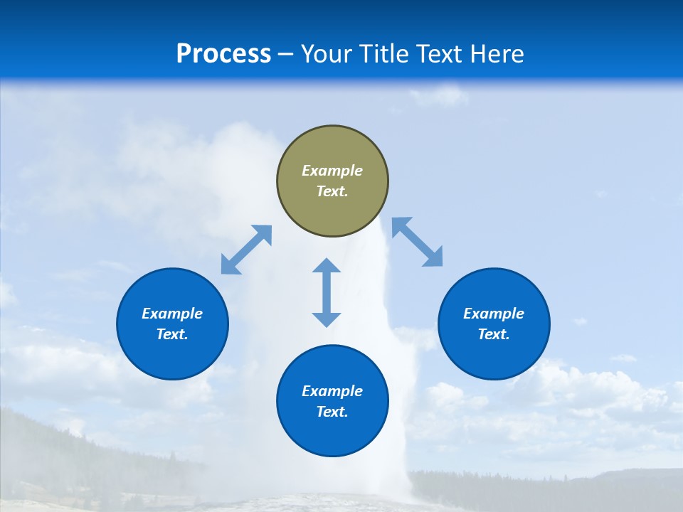 Spring Water Old PowerPoint Template